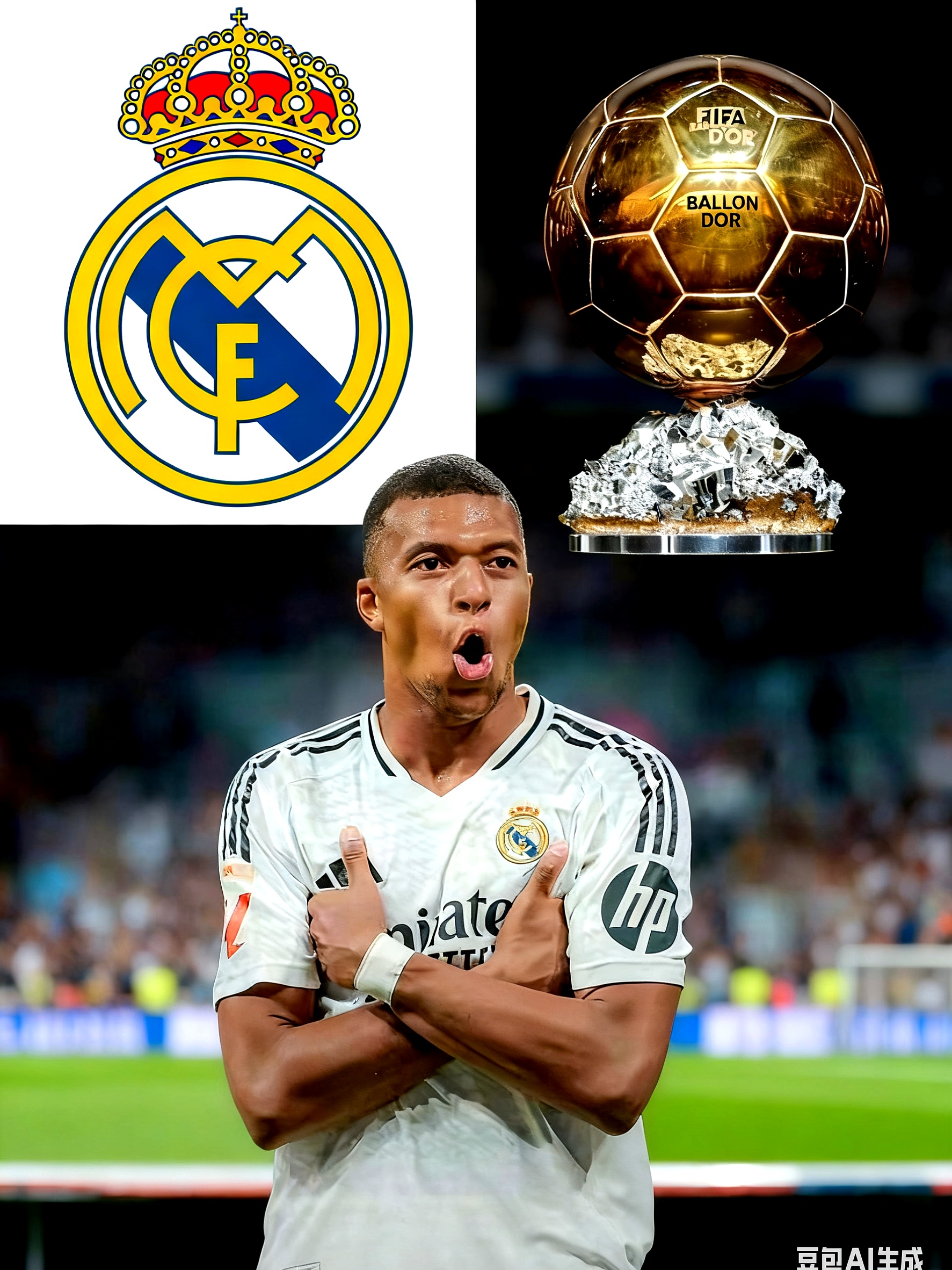  姆巴佩这张图火爆网络!网友群嘲巴萨名将太狼狈 